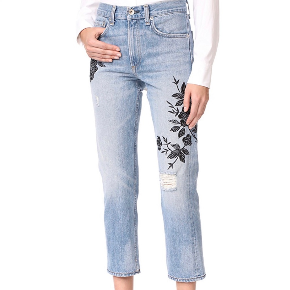 Rag & Bone/JEAN Marilyn Crop Size 25